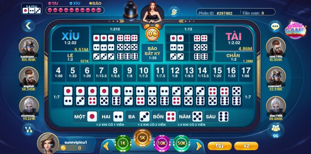 Luật chơi cần biết trong game Sicbo Sumvip không quá phức tạp 