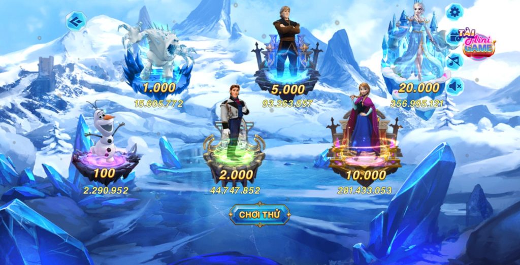 Một số câu hỏi liên quan đến game Frozen 2 Sumvip