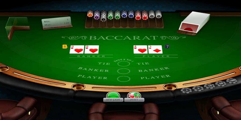 Không nên lựa chọn cửa hòa khi chơi baccarat online