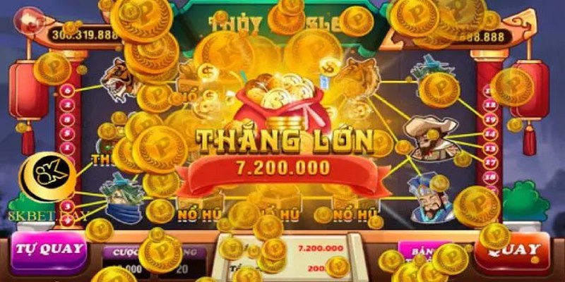 Siêu phẩm giải trí nổ hũ là game có tỷ lệ trúng thưởng cao và trúng lớn 