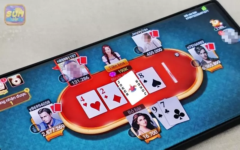 Tham gia một ván cược poker